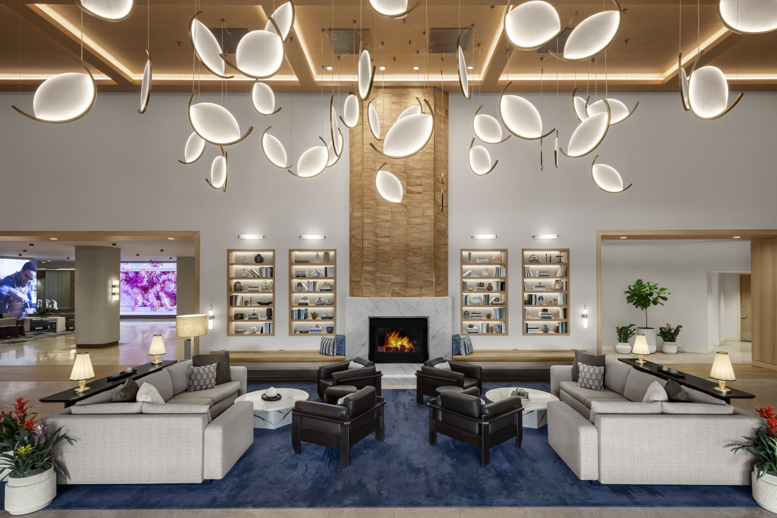 lobby at hyatt regency irvine