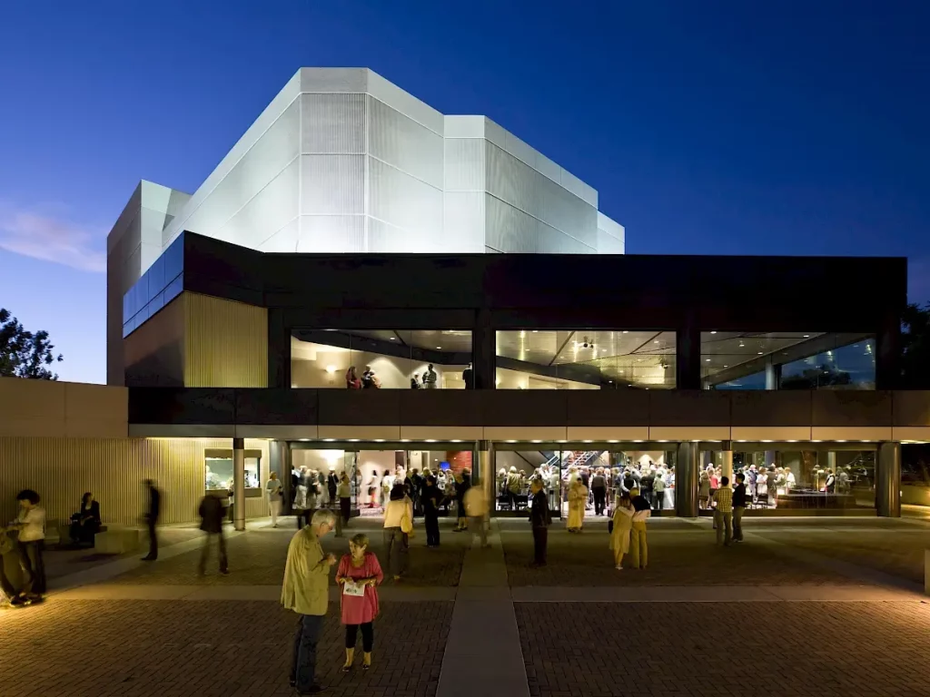 outside view irvine barclay theater