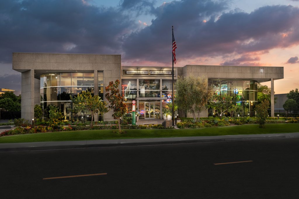 exterior building of segerstrom shelby event center