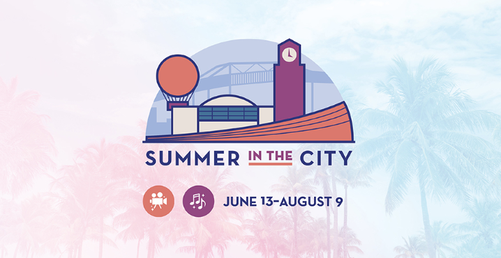 summer in the city graphic