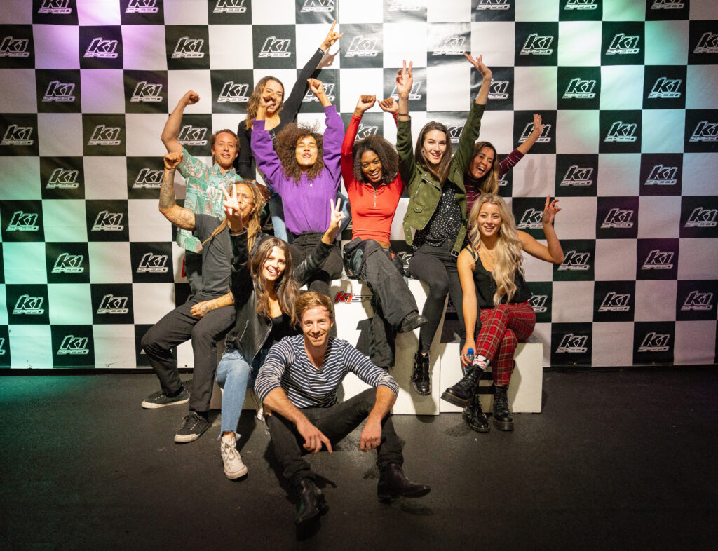 K1 Speed Irvine Podium