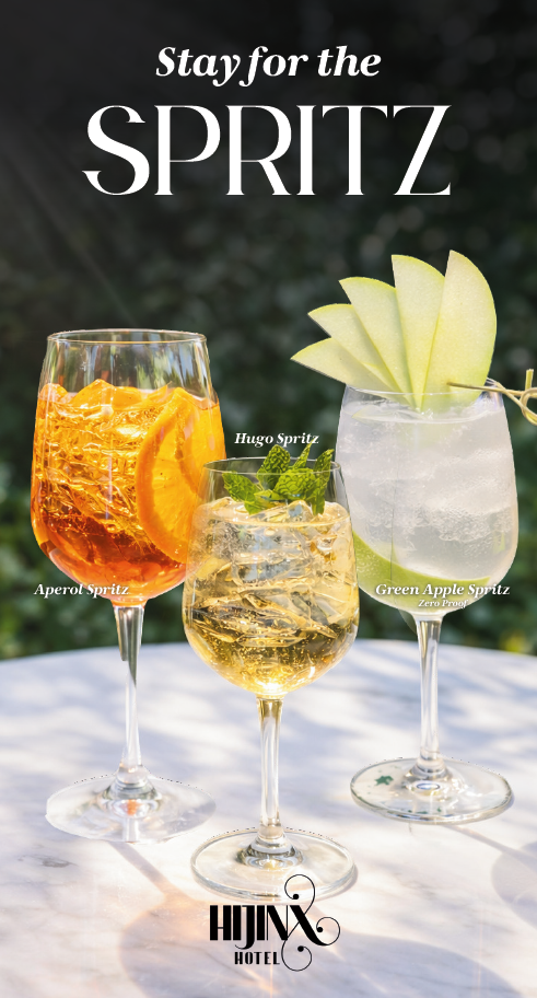 3 glasses of aperol spritz