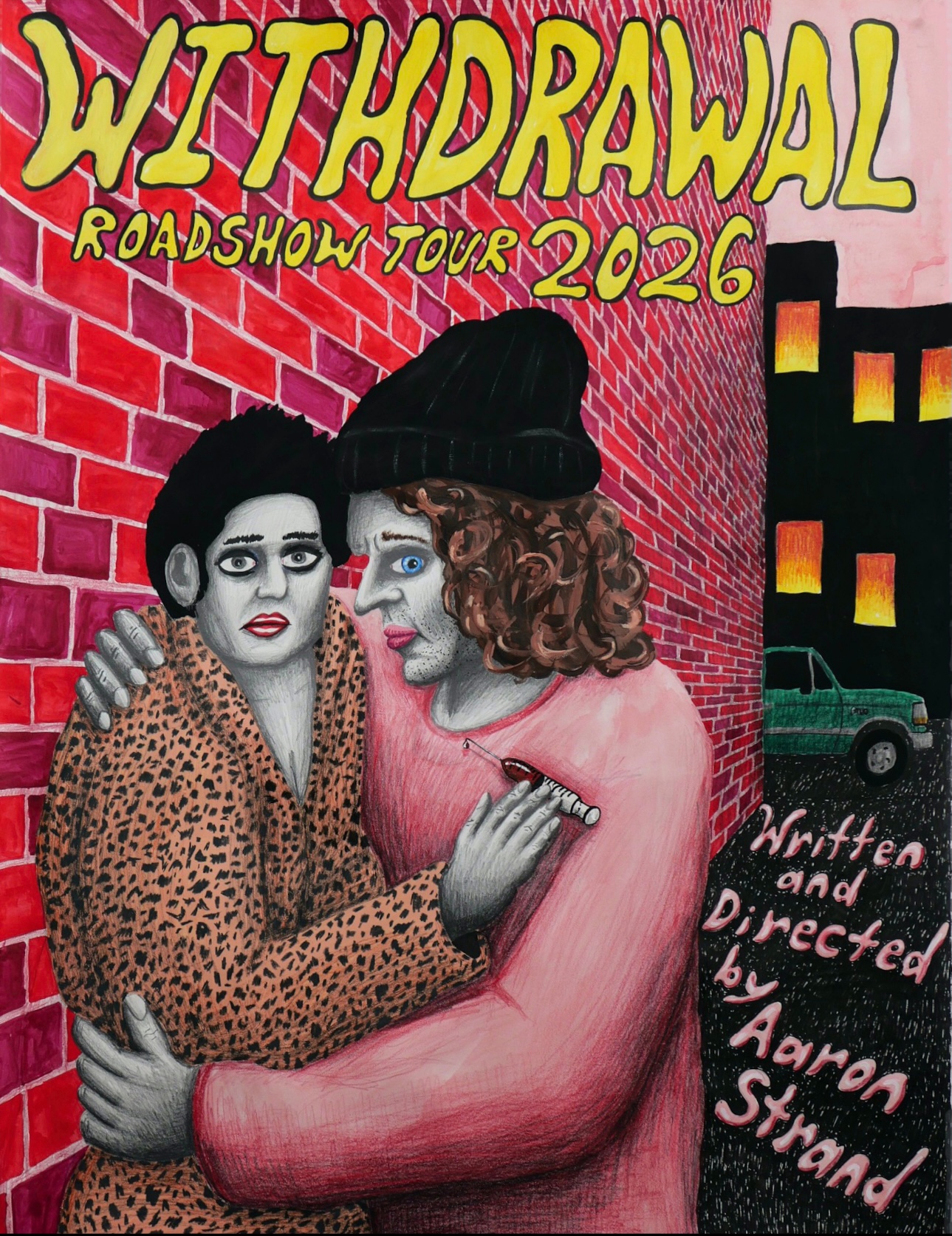 digital artwork for Withdrawal Tour
